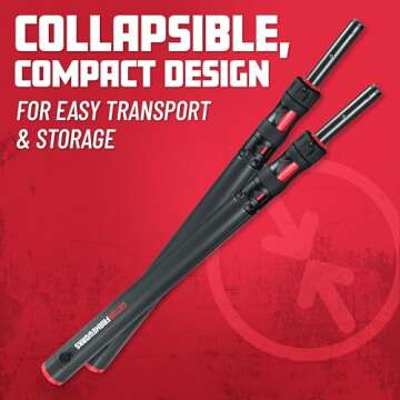 Gator Frameworks ID Series Speaker Stand Set with Padded Nylon Carry Bag; Set of 2 Stands (GFW-ID-SPKRSET)