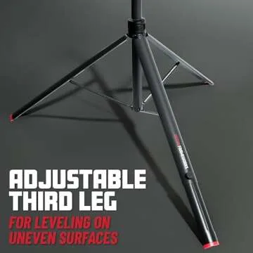 Gator Frameworks ID Series Speaker Stand Set with Padded Nylon Carry Bag; Set of 2 Stands (GFW-ID-SPKRSET)