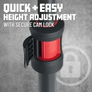 Gator Frameworks ID Series Speaker Stand Set with Padded Nylon Carry Bag; Set of 2 Stands (GFW-ID-SPKRSET)