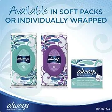 Always Feminine Wipes - Fresh & Clean Care for Women