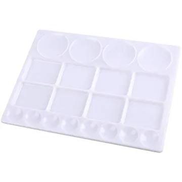 Foraineam 6 Pack 20-Well Paint Palettes for Artists