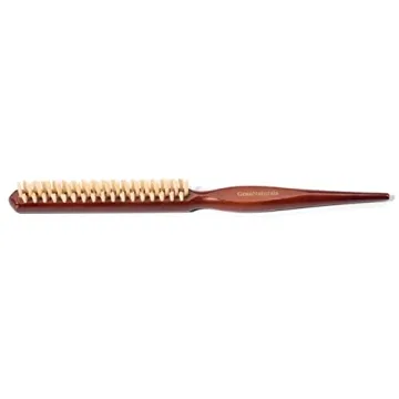 GranNaturals Boar Bristle Teasing Brush for Healthy Hair