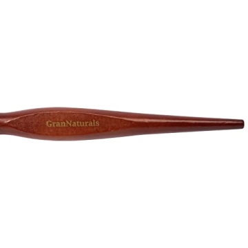 GranNaturals Boar Bristle Teasing Brush for Healthy Hair