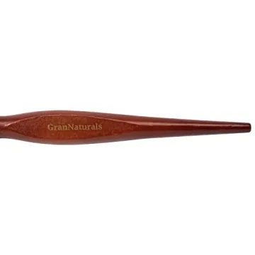 GranNaturals Boar Bristle Teasing Brush for Healthy Hair