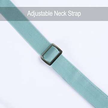 RosieLily Floral Aprons for Women White Apron Cute Apron Kitchen Apron for Cooking Baking Gardening Grilling BBQ Flower Gifts for Women Pretty Apron for Teen Girls