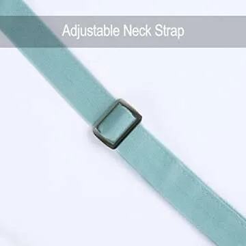 RosieLily Floral Aprons for Women White Apron Cute Apron Kitchen Apron for Cooking Baking Gardening Grilling BBQ Flower Gifts for Women Pretty Apron for Teen Girls