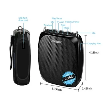 ZOWEETEK Portable Mini Voice Amplifier for Teachers
