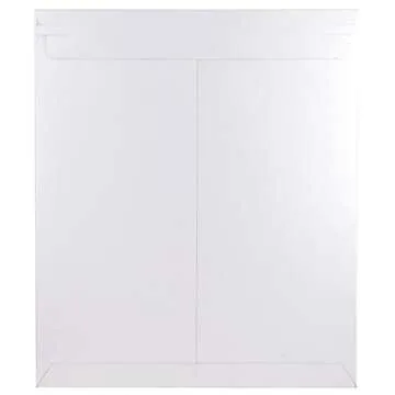 JAM PAPER Stay-Flat Photo Mailers - Sturdy & Eco-Friendly