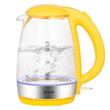 iSiLER 1500W Electric Kettle with LED Indicator