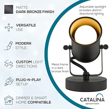 Stylish Catalina Multipurpose Spotlight Lamp 6 Inch