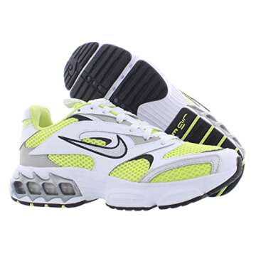 Nike Zoom Air Fire Womens Running Trainers CW3876 Sneakers Shoes (UK 6.5 US 9 EU 40.5, White Metalli...