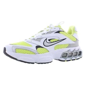 Nike Zoom Air Fire Womens Running Trainers CW3876 Sneakers Shoes (UK 6.5 US 9 EU 40.5, White Metallic Silver 102)