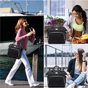 Insulated Women's Lunch Bag - Stylish and Versatile Cooler