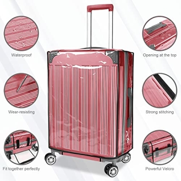 JZRTravel 3-Piece Luggage Cover Set for Effective Protection