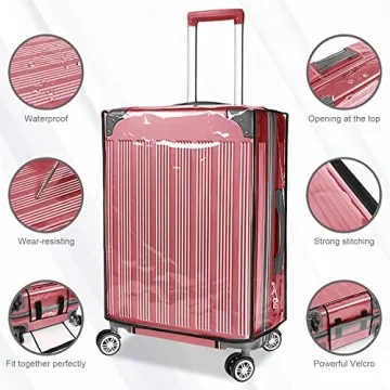JZRTravel 3-Piece Luggage Cover Set for Effective Protection