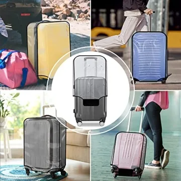 JZRTravel 3-Piece Luggage Cover Set for Effective Protection