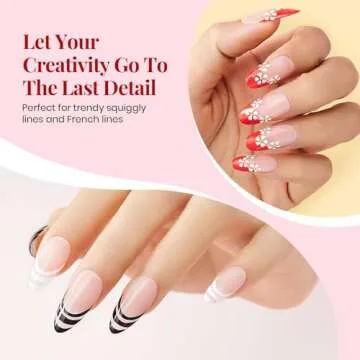 Beetles Nail Art Gel Liner Paint Set for Stunning Designs