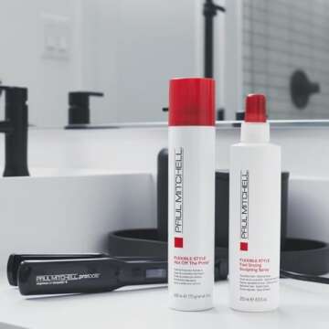 Paul Mitchell Fast Drying Sculpting Spray, Medium Hold, Touchable Finish, For All Hair Types, 33.8 Fl Oz