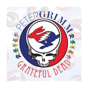 Peter Grimm, Grateful Dead Lifeguard Sunhats, Straw Unisex (Sugar) Natural