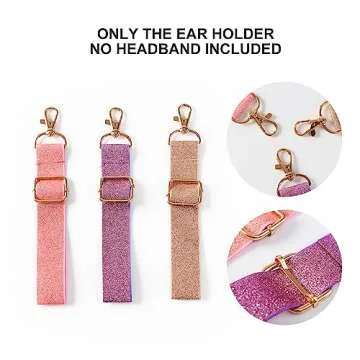 Fancheer Mouse Ears Headband Holders - 3Pcs Set