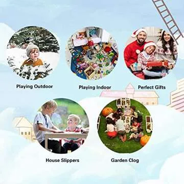 Girls Toddler Slippers Boys House Shoes for Little Kids Cute with Bunny Design Plush Indoor Slippers Non-Slip Pink 6-6.5 Toddler