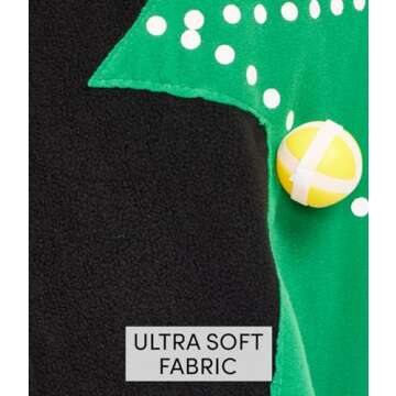 Tipsy Elves Christmas Onesies for Adults - Comfy Unisex Matching Holiday Jumpsuits with Convenient Pockets - Black Christmas Tree Toss Game Christmas Jumpsuit Size Large