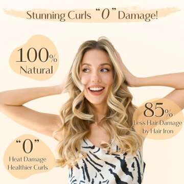 YANIBEST Heatless Hair Curlers for Stunning Curls