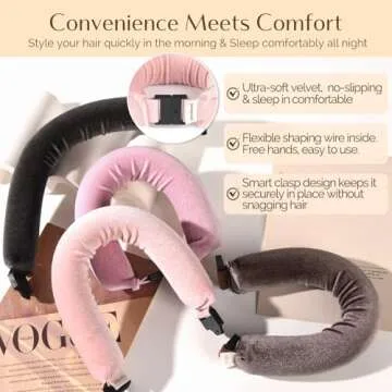 YANIBEST Heatless Hair Curlers for Stunning Curls