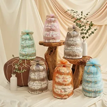 The Honest Company Diaper Cake - Rose Blossom 35 Count