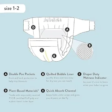 The Honest Company Diaper Cake - Rose Blossom 35 Count