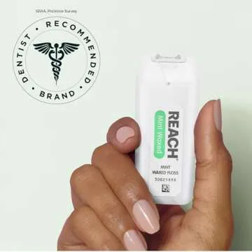 REACH Mint Waxed Dental Floss - Perfect Oral Care