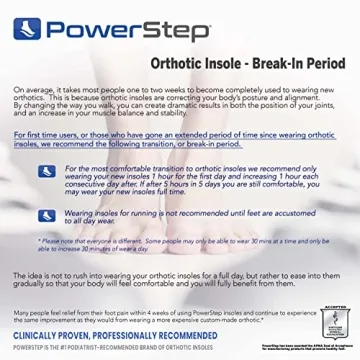 PowerStep Pinnacle Maxx Orthotic Insoles for Comfort