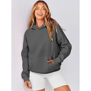 Shop ANRABESS Women's Fleece Oversized Hoodie for Fall Fashion