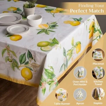Elegant Maison d'Hermine Cotton Table Cloth for All Occasions