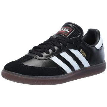 adidas Unisex Samba Indoor Sneaker – Black/White/Vivid Red - Performance & Style