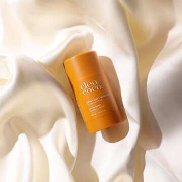 Cleo+Coco Natural Deodorant with Coconut Oil for 24-Hour Freshness