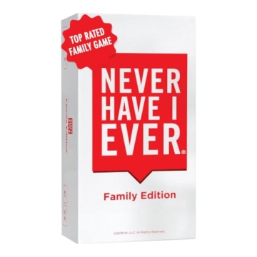 Never Have I Ever Family Edition Card Games - Fun Family Party Games for Teens & Kids Game Nights! F...