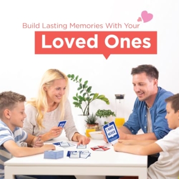 Never Have I Ever Family Edition Card Games - Fun Family Party Games for Teens & Kids Game Nights! Funny Card Games for Game Nights and Events with Friends or Family. Perfect Family Games for Kids!