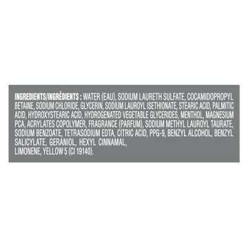 DOVE MEN + CARE Post-Workout Body Wash 3N1 Recharge 4 Count For Men With Menthol, 18 oz