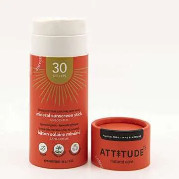 ATTITUDE Sunscreen Stick - SPF 30 Natural Sun Care