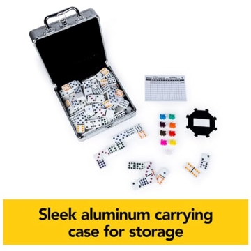 Mexican Train Dominoes Set - Fun Family Game!