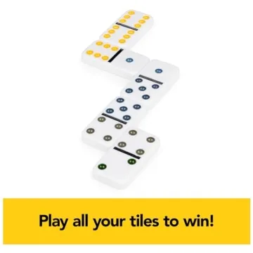 Mexican Train Dominoes Set - Fun Family Game!