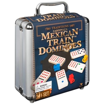 Mexican Train Dominoes Set - Fun Family Game!
