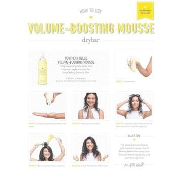 Drybar Southern Belle Volume Boosting Mousse  Travel Size