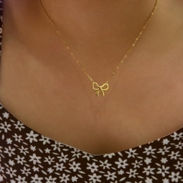Stylish JA.S.JR Bow Necklace for Women - Gift Perfect