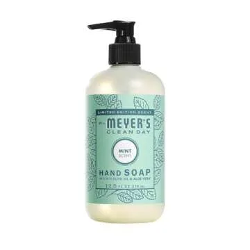 Mrs. Meyer's Mint Variety Cleaning Essentials Set - Ideal for Every Home