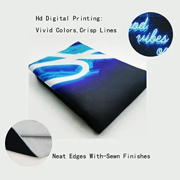 Musesh Neon Tapestry Good Vibes Home Decor for Teens
