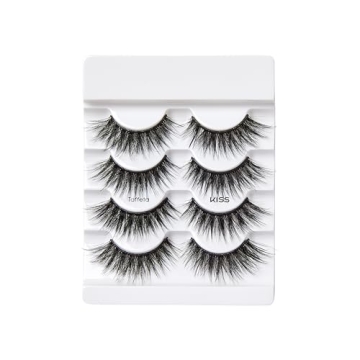 KISS Faux Mink False Eyelashes Full Volume Multipack