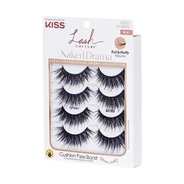 KISS Faux Mink False Eyelashes Full Volume Multipack