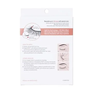 KISS Faux Mink False Eyelashes Full Volume Multipack